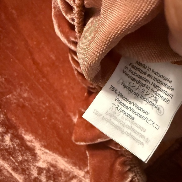 Madewell Pink Ruffled Short Sleeve Blouse size XXS - Picture 9 of 9